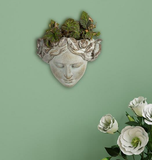 Womean Face Wall Planter