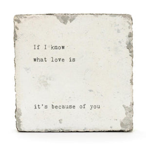 If I Know What Love Is - Wall Decor