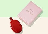 Red Oval Flask