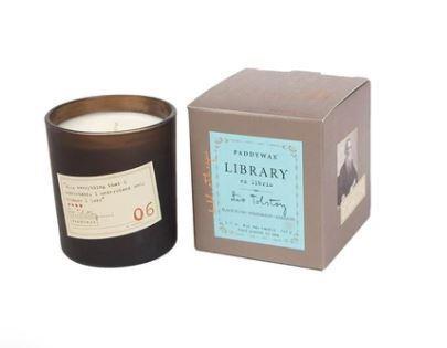 Leo Tolstoy Library Candle