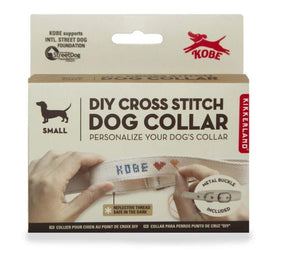 DIY Cross-Stitch Dog Collar Kit - Small