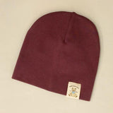 Slouchy Baby Toque - Crushed Berry 6-12M