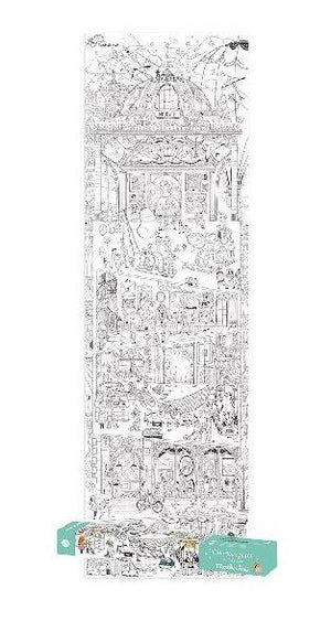 Parisiennes Giant Coloring Poster