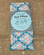 Flaxseed Eye Pillow - Blue and Orange