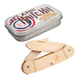 Canoe Wooden Pocket Knife Kit