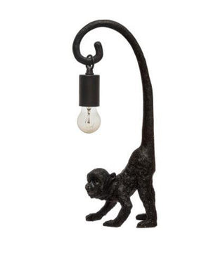 Monkey Resin Wall Sconce