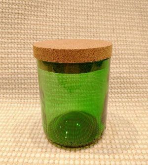 Was a Wine Bottle: 10 oz Canister with Lid