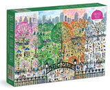 Dog Park in Four Seasons Puzzle - 1000 Pieces