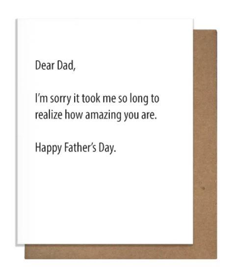 Amazing Dad - Card