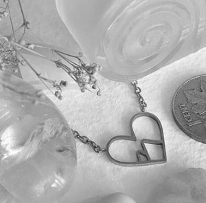 Heart of the Moutains Silver Necklace