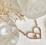 Heart of the Mountains Rose Gold Necklace