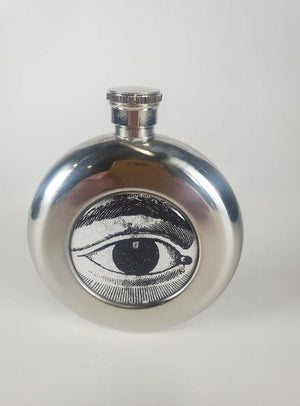 Eye Tarot Black and White Flask