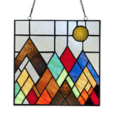 Beyond the Mountain Tops Stained Glass
