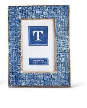 Shibori Basket Weave Picture frame 