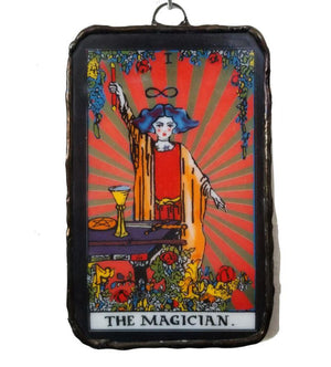 The Magician Glass Tarot Art
