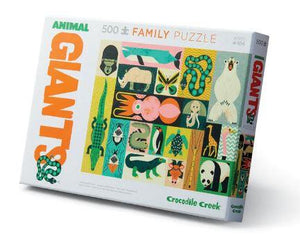 Animal Giants 500 Piece Family Puzzle