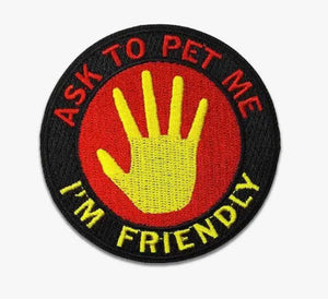 Ask to Pet Me Patch