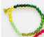 Green Colorblock Bead Bracelet