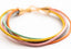 Confetti Colors Leather Cord Bracelet