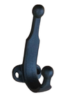 Keeping the your home tidy and organized is key to a happy home. This Classic Matte Black Hook will help keep your entry way clean and tidy. Made of cast iron and measures 3.3" x 1.8"