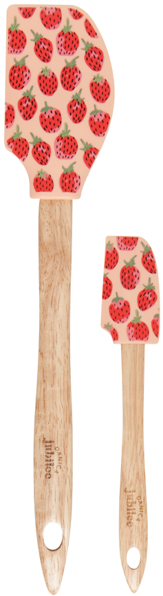 berry sweet strawberry spatulas