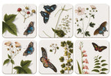 Butterfly Collage Coasters Set