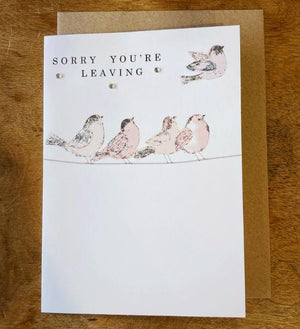 Sorry You're Leaving - Card